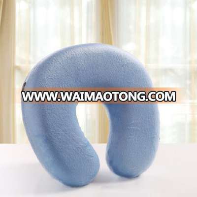 Wholesale U shaped travel car memory foam neck pillow