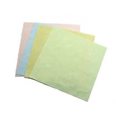 Customized Size 15*15Cm Microfiber Cleaning Wiping Cloth For Glasses